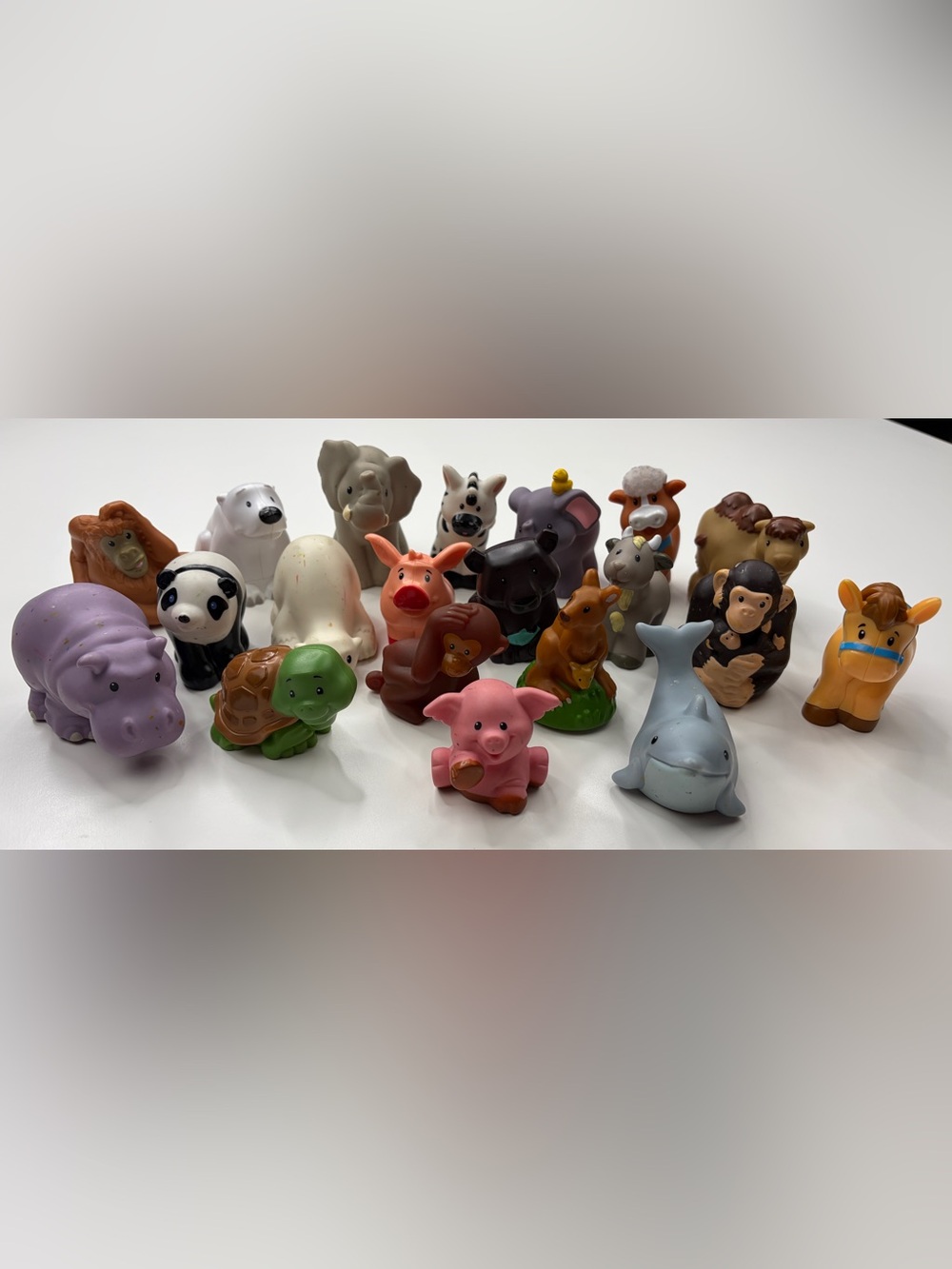 Fisher Price Little People Animals Huge Lot of 20 Good Play Condition